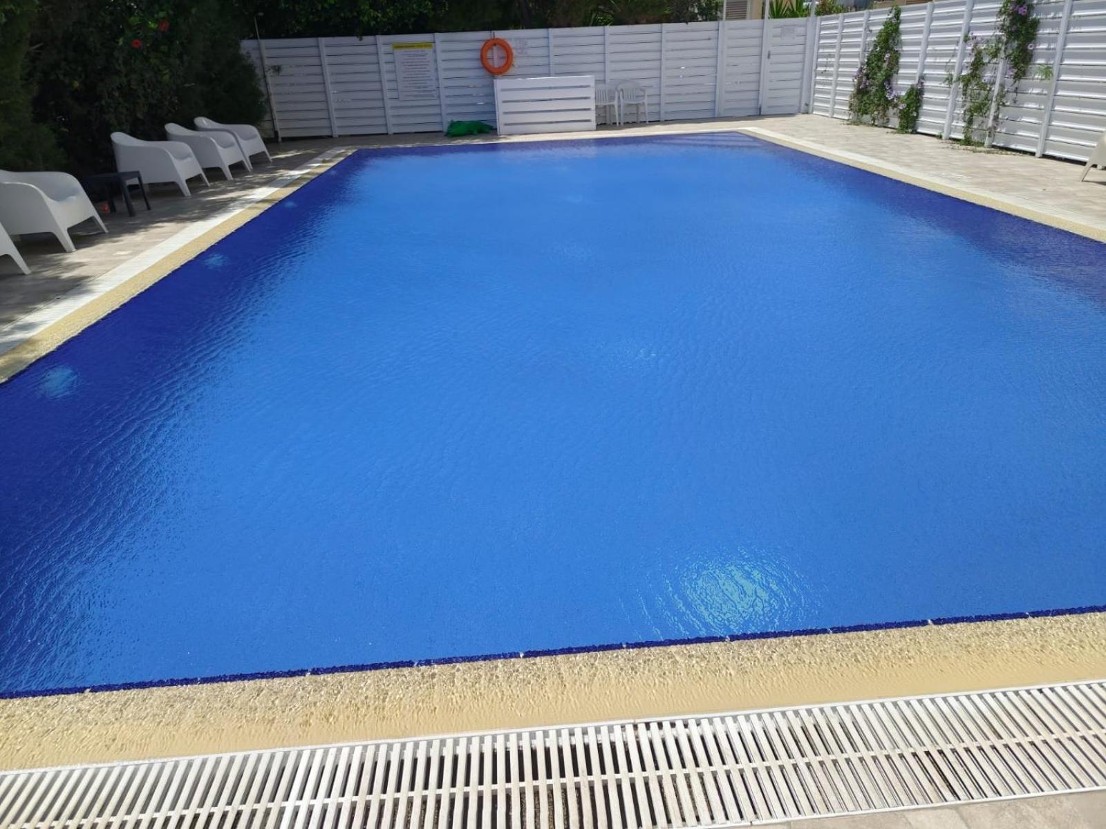 Sea Krystel 603 Apartment Larnaca Bagian luar foto